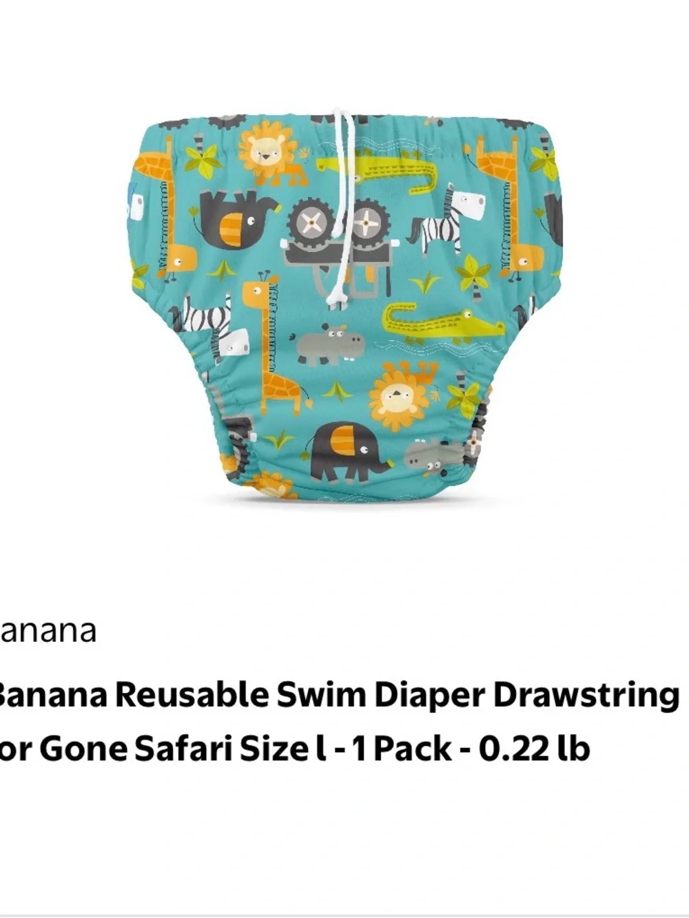 3 Charlie banana reusable swim diaper/covers size large 22-34lbs